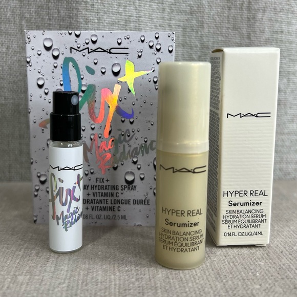 ❤️3 for $25❤️ MAC Hyper Real Serumizer Hydration Serum mini + Fix+ Magic sample - Picture 4 of 4